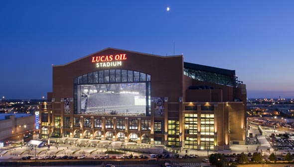 Lucas Oil Stadium In Indianapolis Indiana Stock Photo - Download Image Now  - Lucas Oil Stadium, Foal - Young Animal, American Football - Ball - iStock